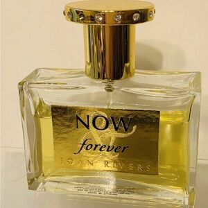 Joan Rivers Now & Forever Perfume with Gold Accents